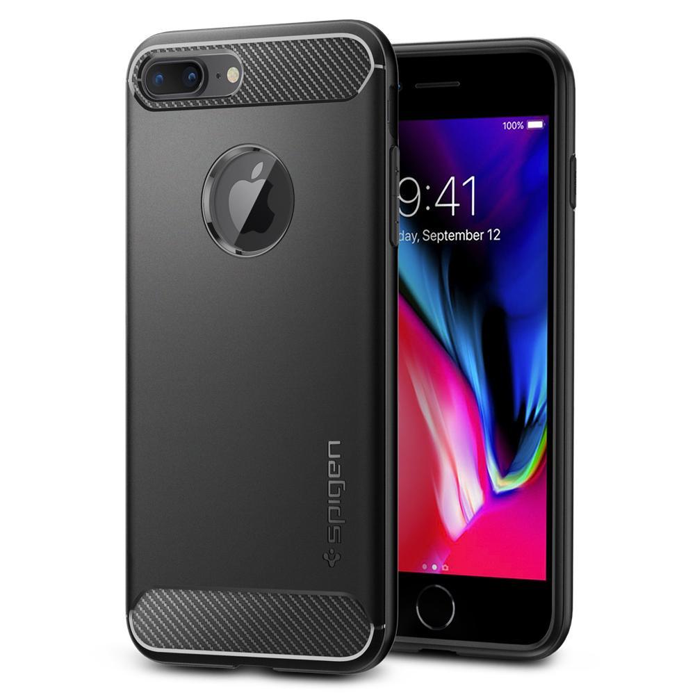 iPhone 7 Plus/8 Plus Rugged Armor Case Black