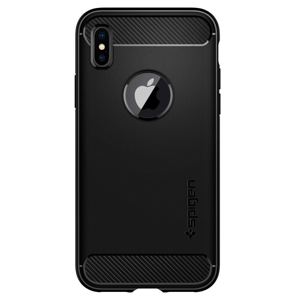 iPhone X/XS Rugged Armor Case Black