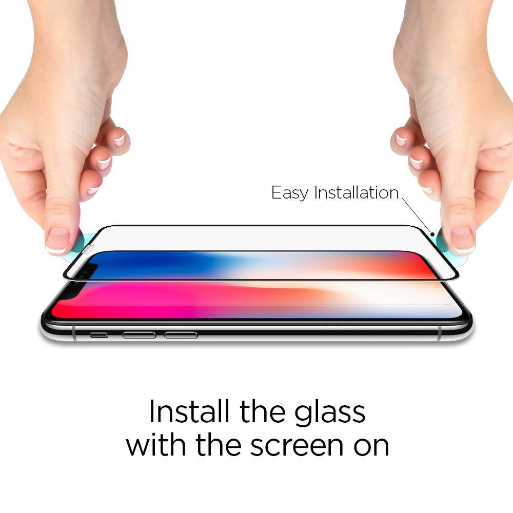 iPhone X/XS/11 Pro Full Cover Screen Protector GLAS.tR SLIM HD