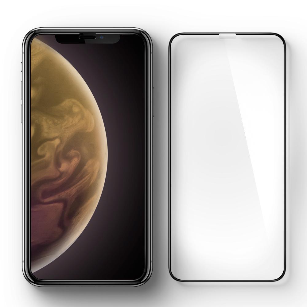 iPhone XR Full Cover Screen Protector GLAS.tR SLIM HD