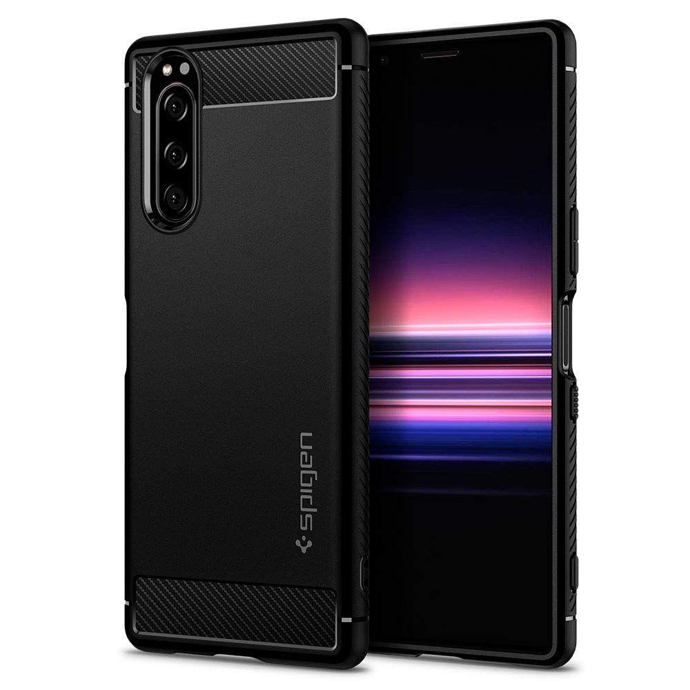 Sony Xperia 5 Case Rugged Armor Black