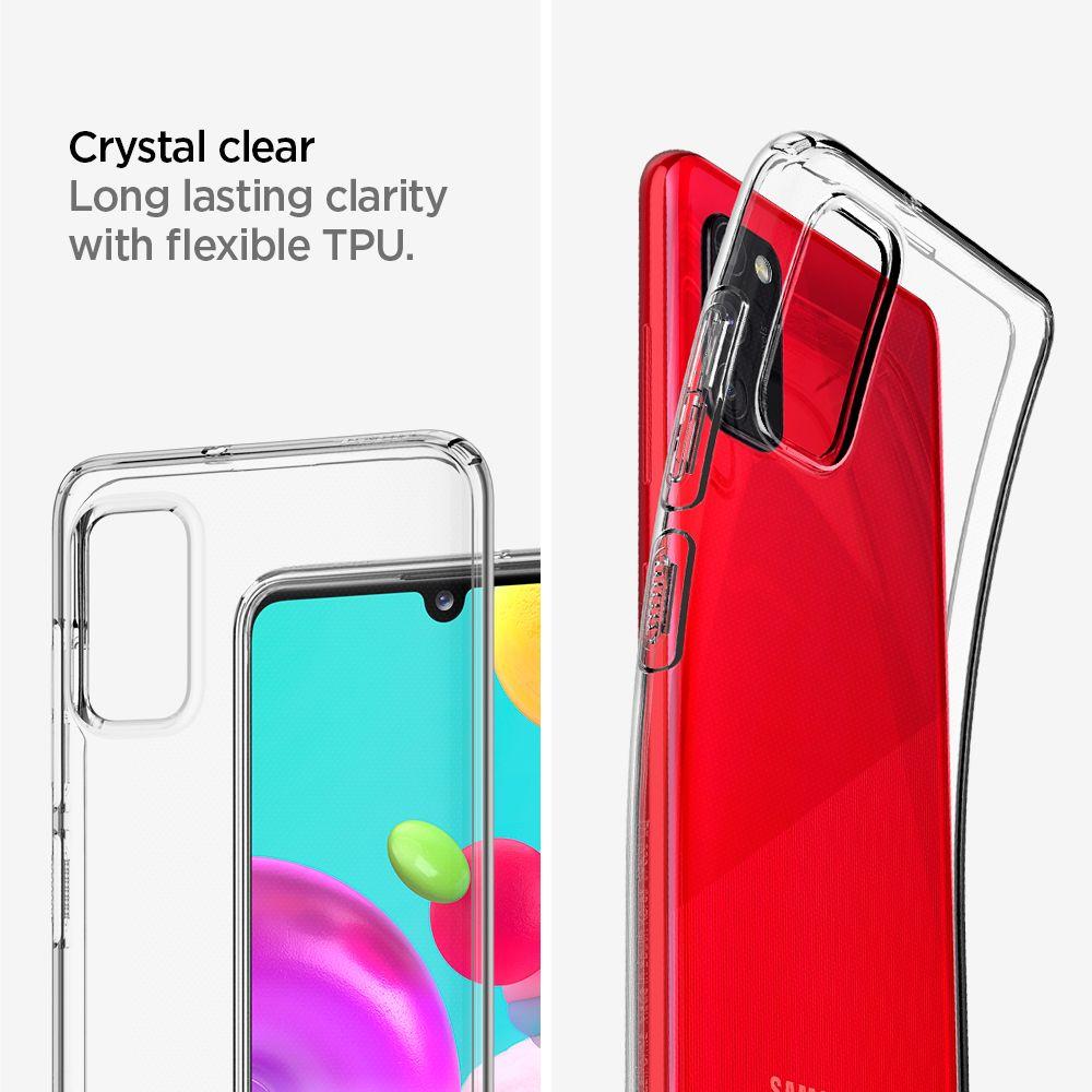Galaxy A41 Case Liquid Crystal Clear