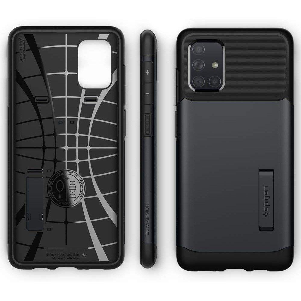 Galaxy A51 Case Slim Armor Metal Slate