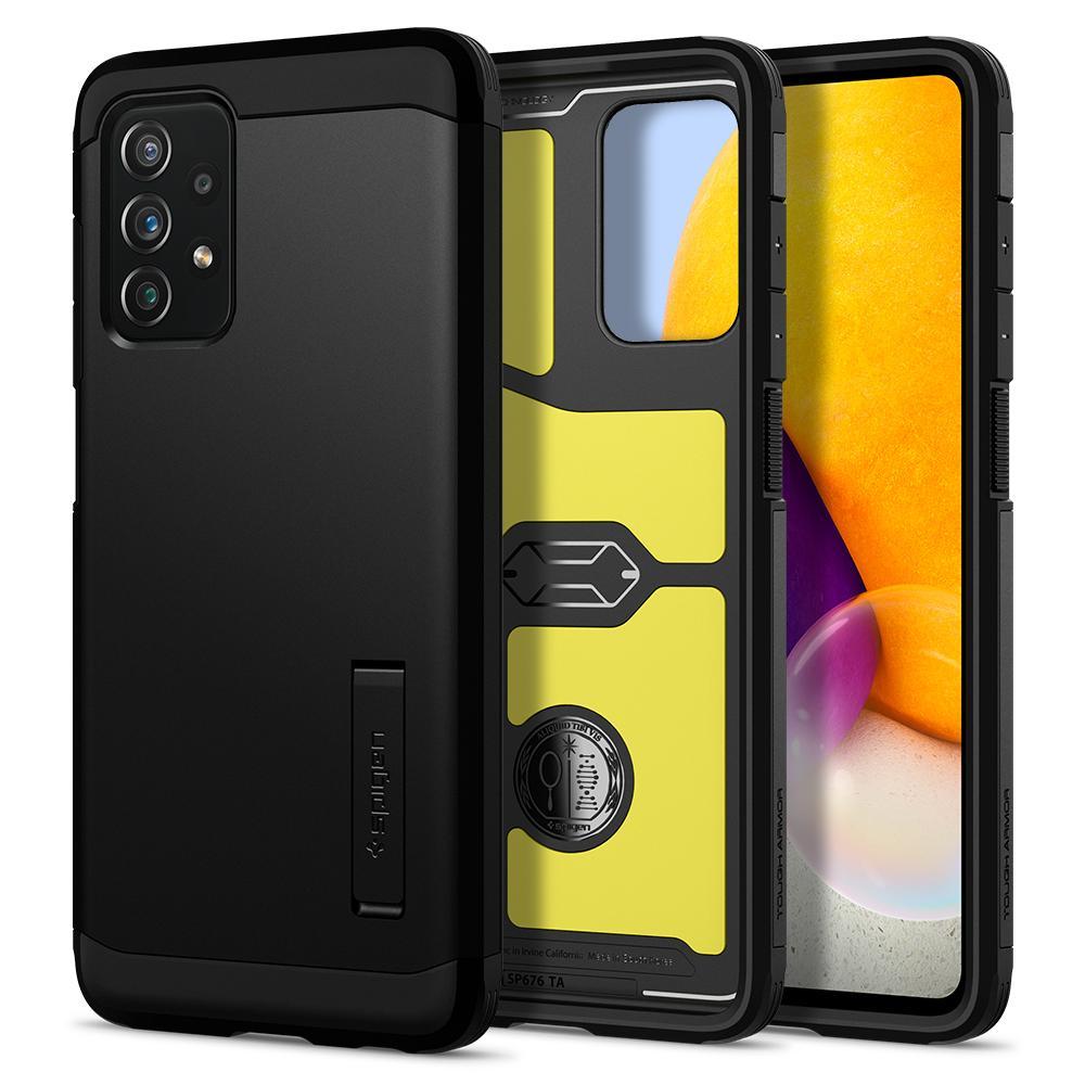 Galaxy A72 5G Case Tough Armor Black