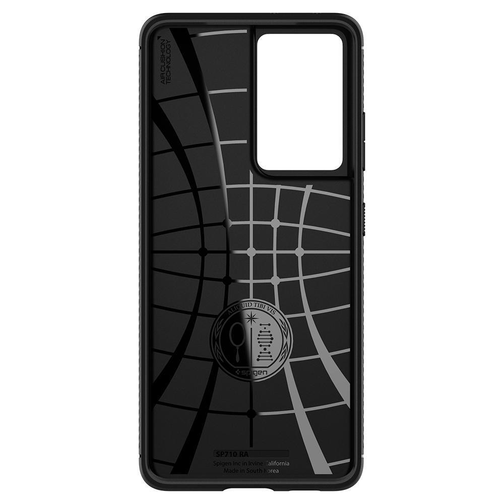 Galaxy S21 Ultra Case Rugged Armor Black