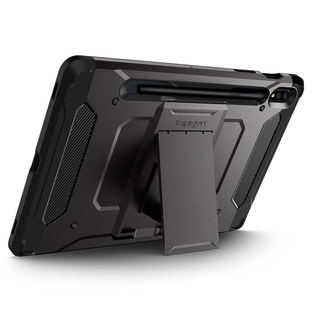 Galaxy Tab S7/S8 11.0 Case Tough Armor Pro Gunmetal