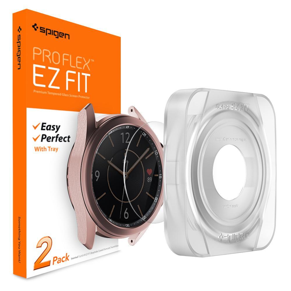 Galaxy Watch 3 41mm Screen Protector EZ Fit GLAS.tR (2-pack)