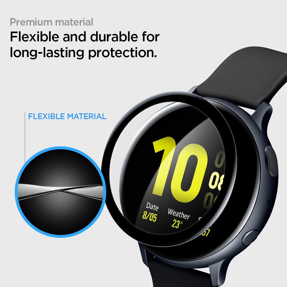 Galaxy Watch Active 2 44mm Screen Protector ProFlex EZ Fit (2-pack)