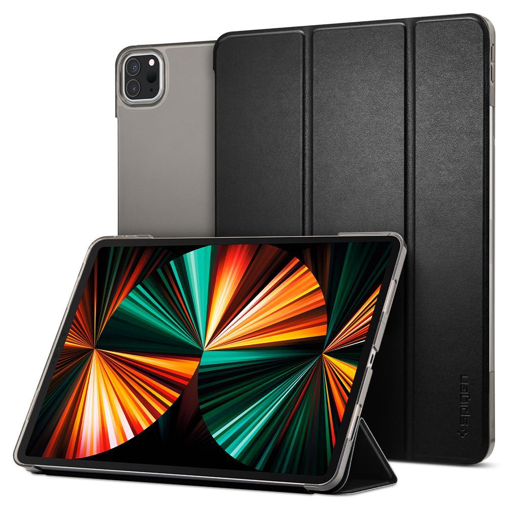 iPad Pro 12.9 2021 Case Smart Fold Black