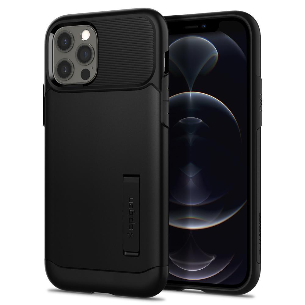 iPhone 12/12 Pro Case Slim Armor Black