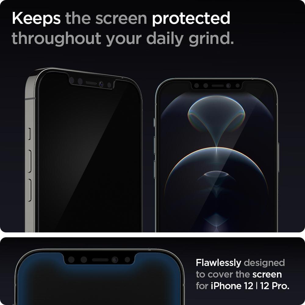 iPhone 12/12 Pro Screen Protector GLAS.tR EZ Fit (2-pack)