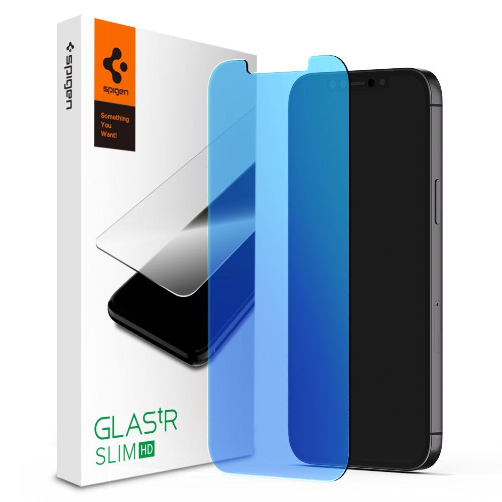 iPhone 12 Mini Screen Protector GLAS.tR SLIM HD Anti Blue