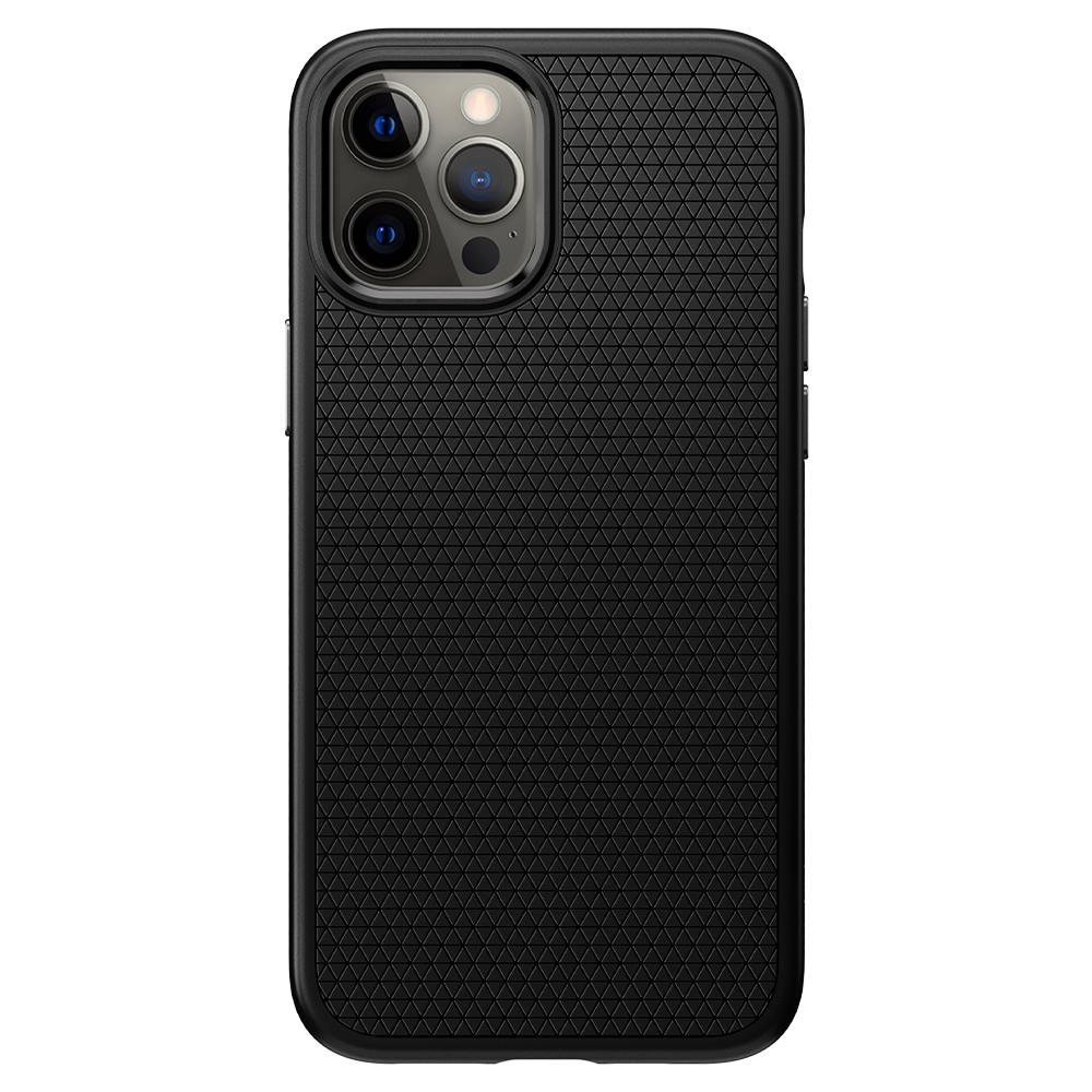 iPhone 12 Pro Max Case Liquid Air Black