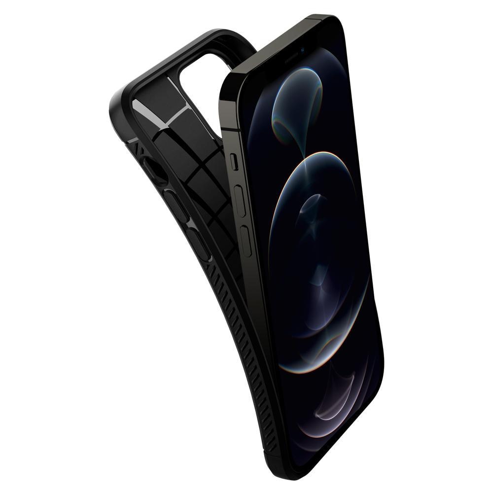 iPhone 12 Pro Max Case Rugged Armor Black