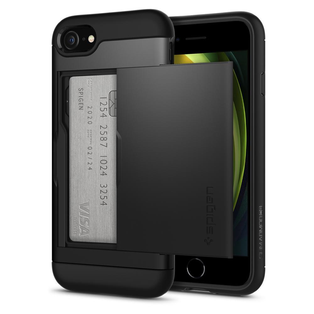 iPhone SE (2020) Case Slim Armor CS Black