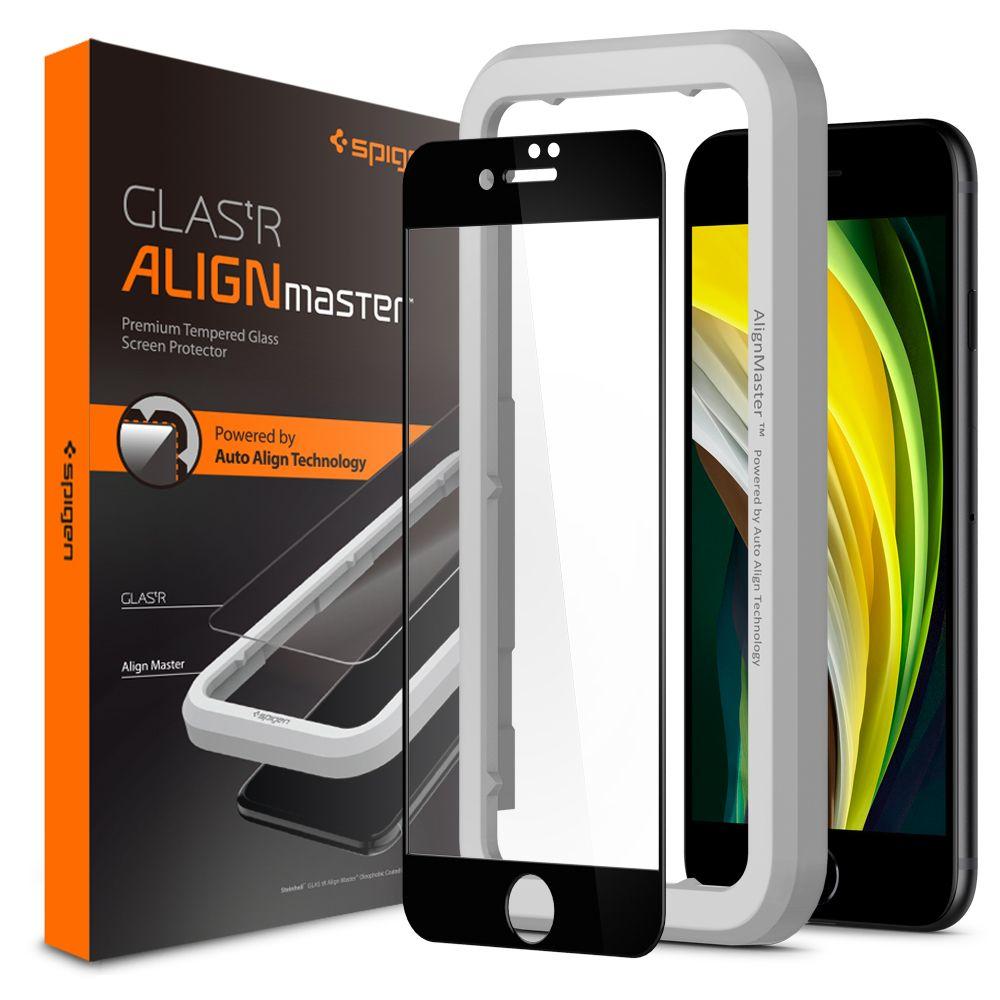 iPhone SE 2020/8/7 AlignMaster GLAS.tR Full Cover