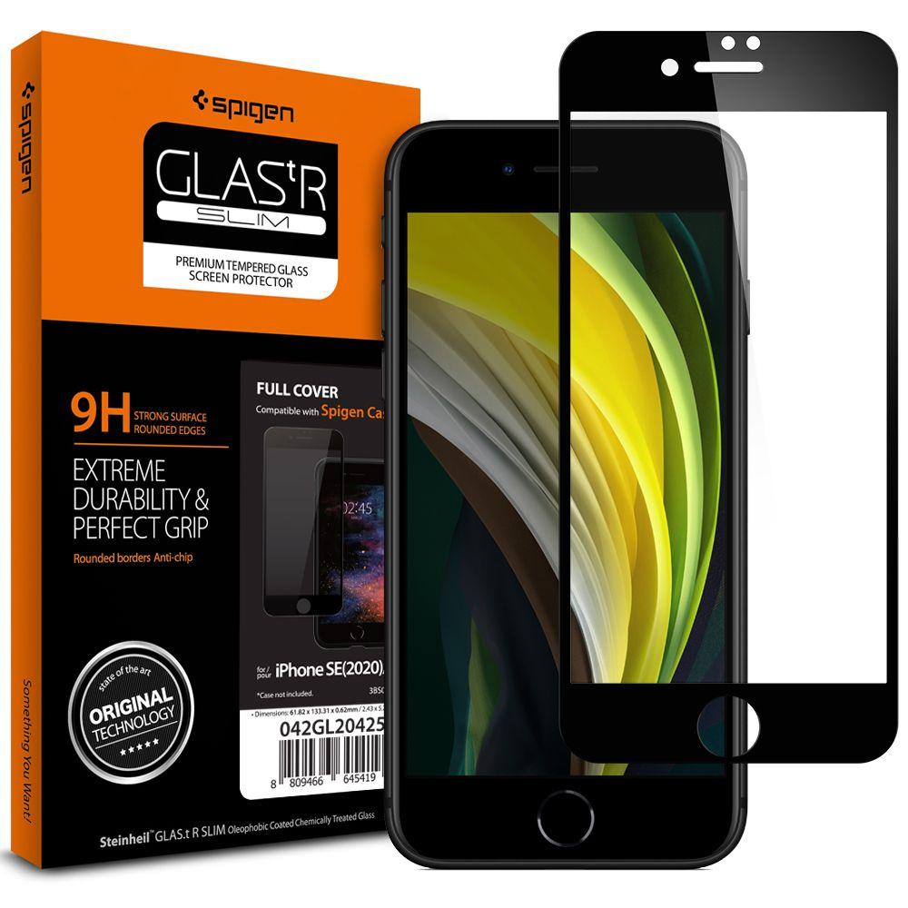 iPhone 7 Full Cover Screen Protector GLAS.tR SLIM HD