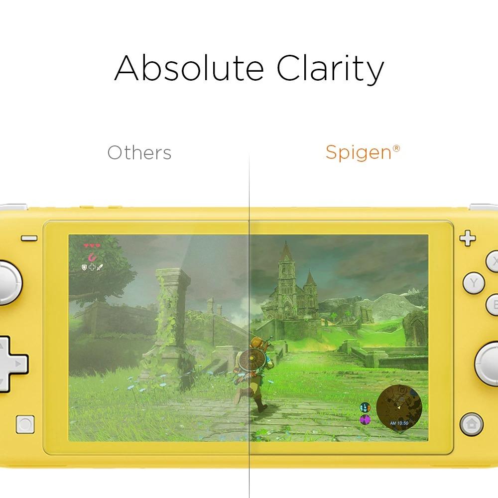 Nintendo Switch Lite Screen Protector GLAS.tR SLIM 2-Pack