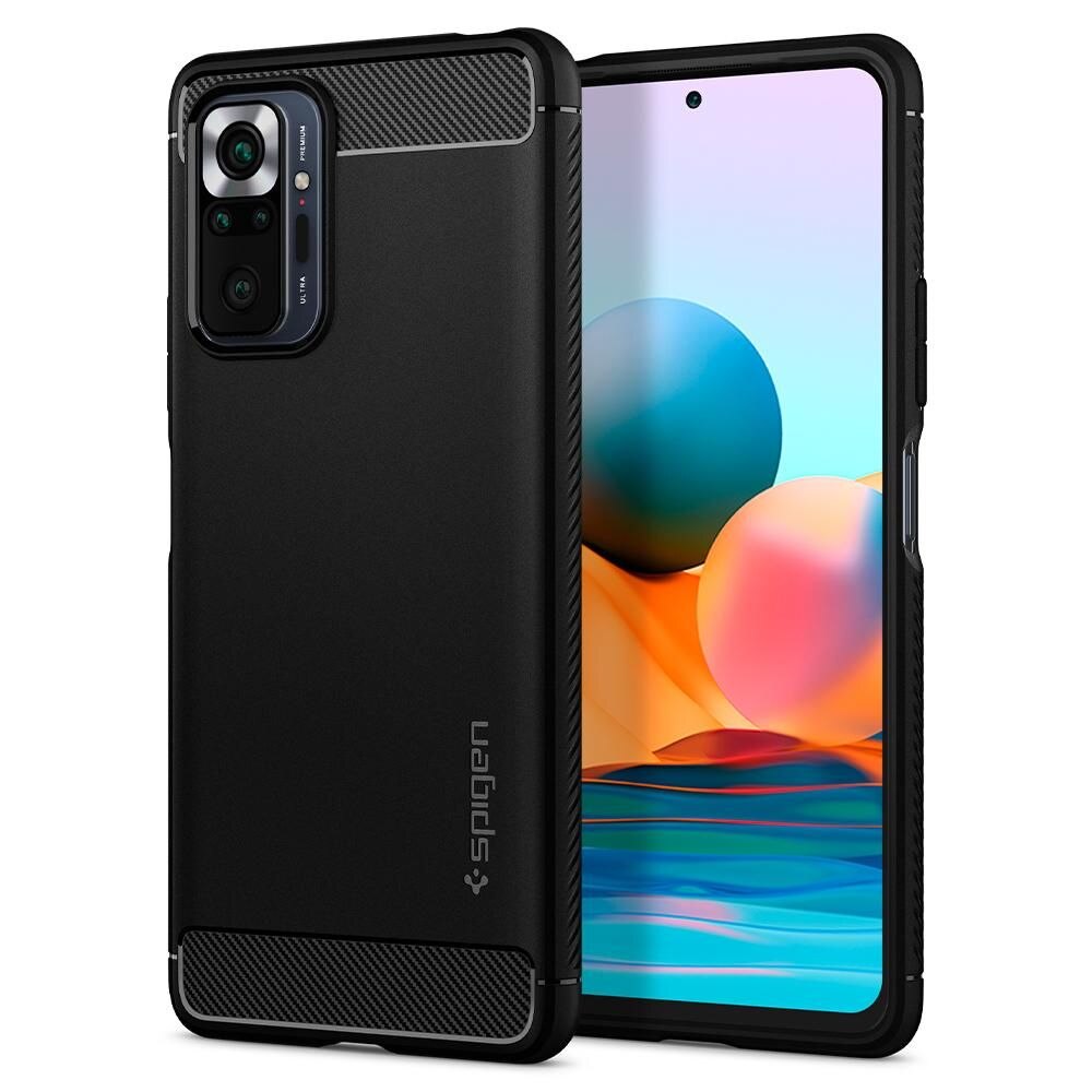 Xiaomi Redmi Note 10 Pro Case Rugged Armor Black