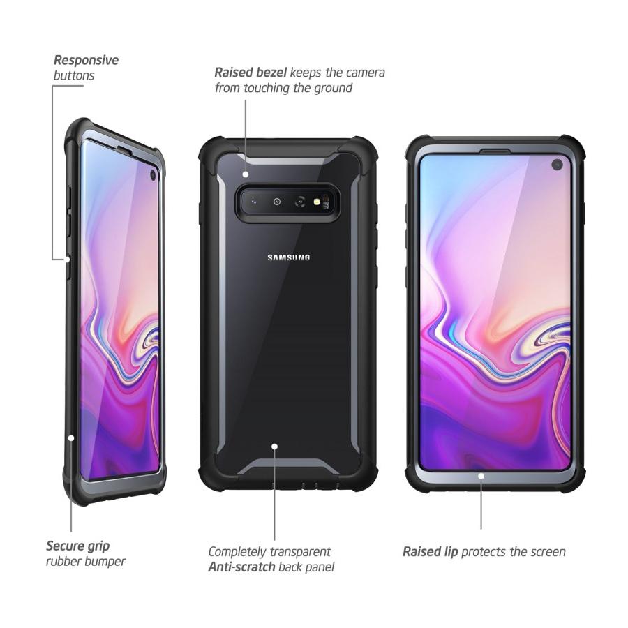 Ares Clear Case Galaxy S10 Black