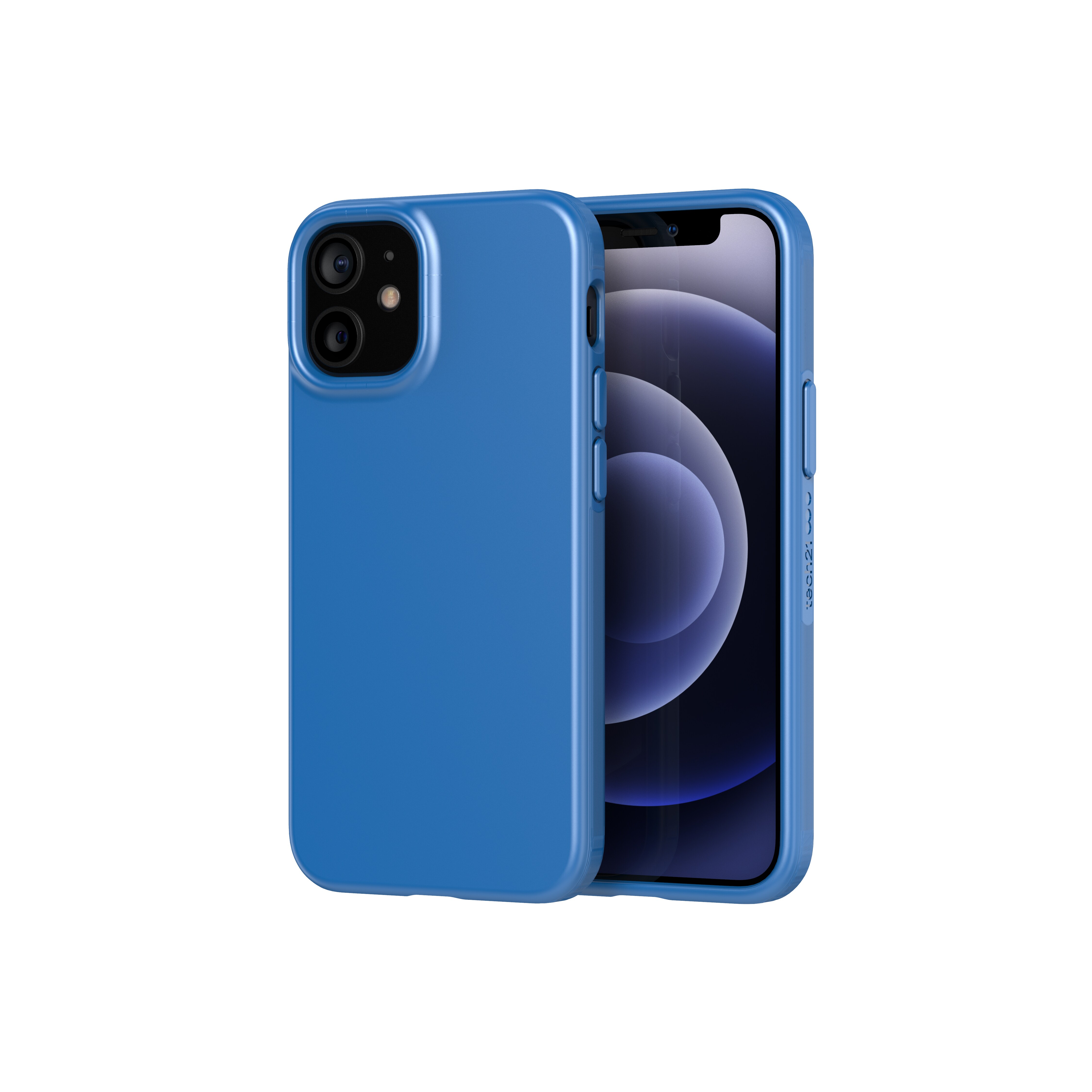 Köp Tech21 Evo Slim Case iPhone 12 Mini Classic Blue online