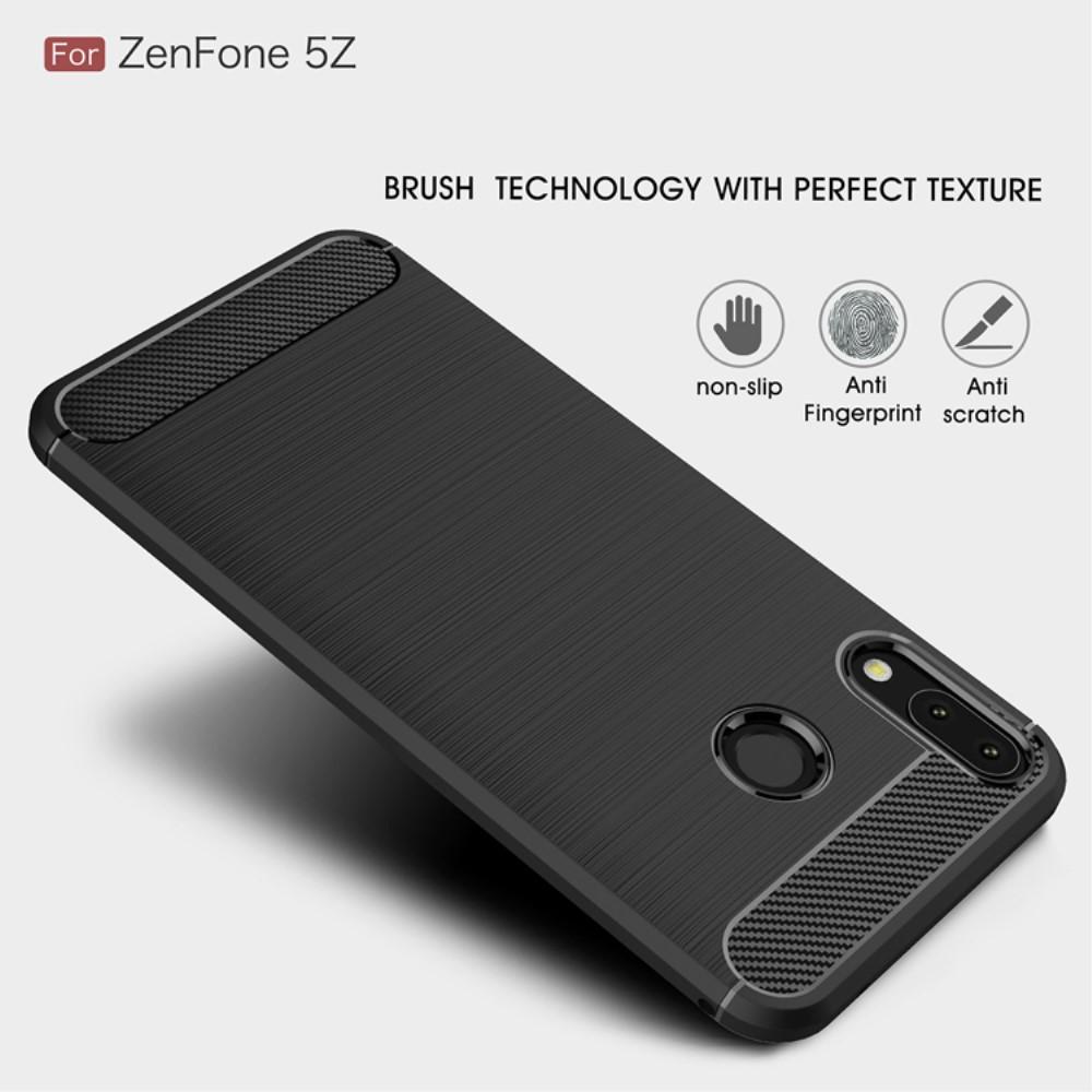 Brushed TPU Case for Asus ZenFone 5/5Z black