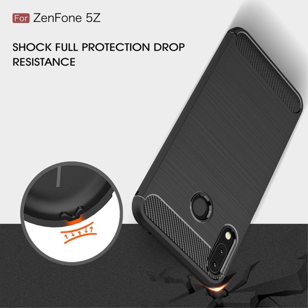 Brushed TPU Case for Asus ZenFone 5/5Z black