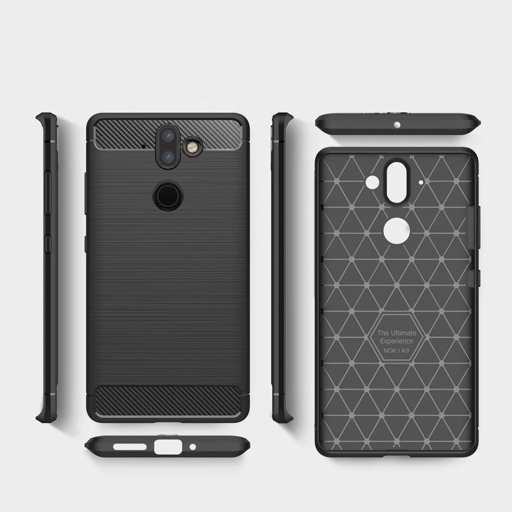 Brushed TPU Case for Nokia 8 Sirocco black