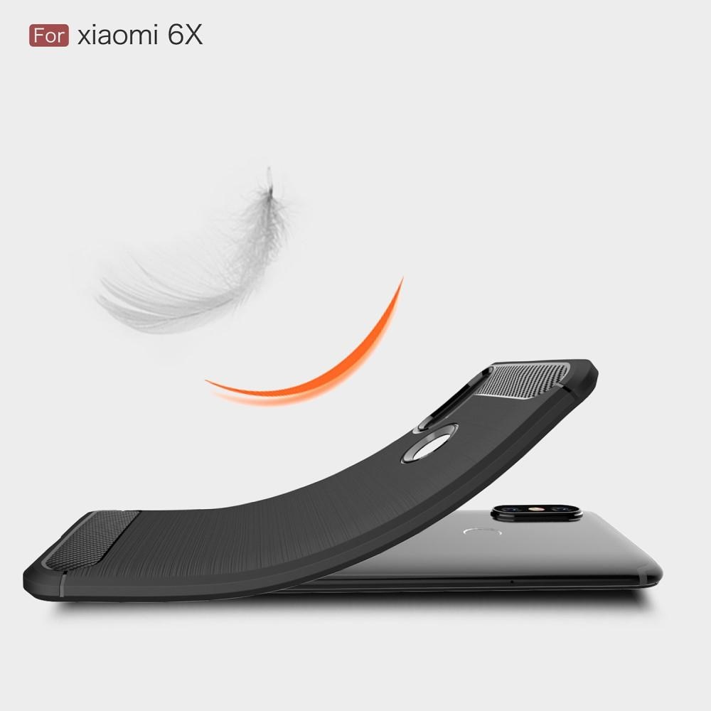 Brushed TPU Case for Xiaomi Mi A2 black