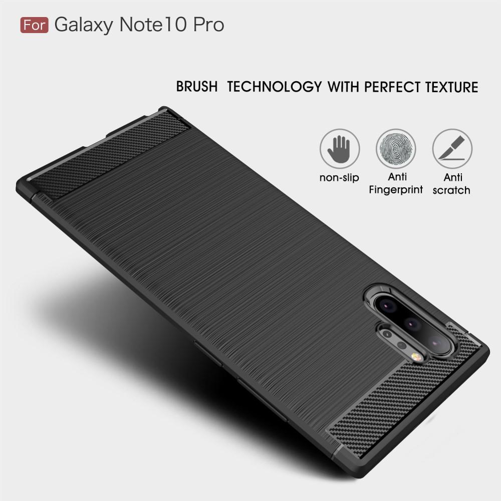 Brushed TPU Case Galaxy Note 10 Plus Black