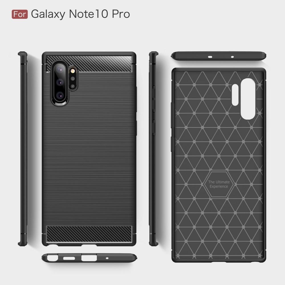 Brushed TPU Case Galaxy Note 10 Plus Black