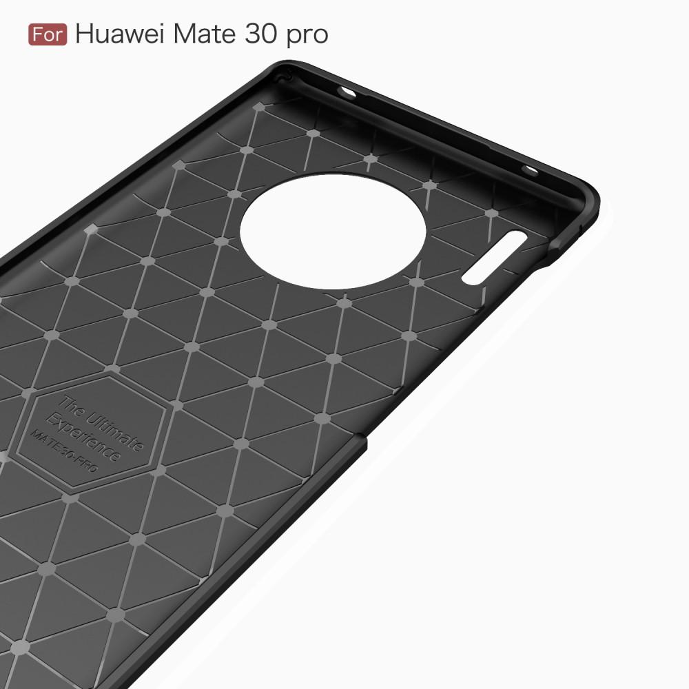 Huawei Mate 30 Pro Skal TPU Brushed Svart