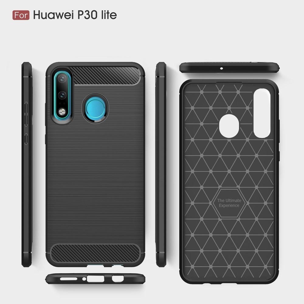 Brushed TPU Case Huawei P30 Lite black