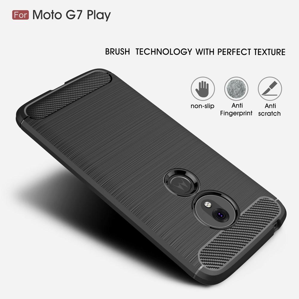 Brushed TPU Case Motorola Moto G7 Play Black