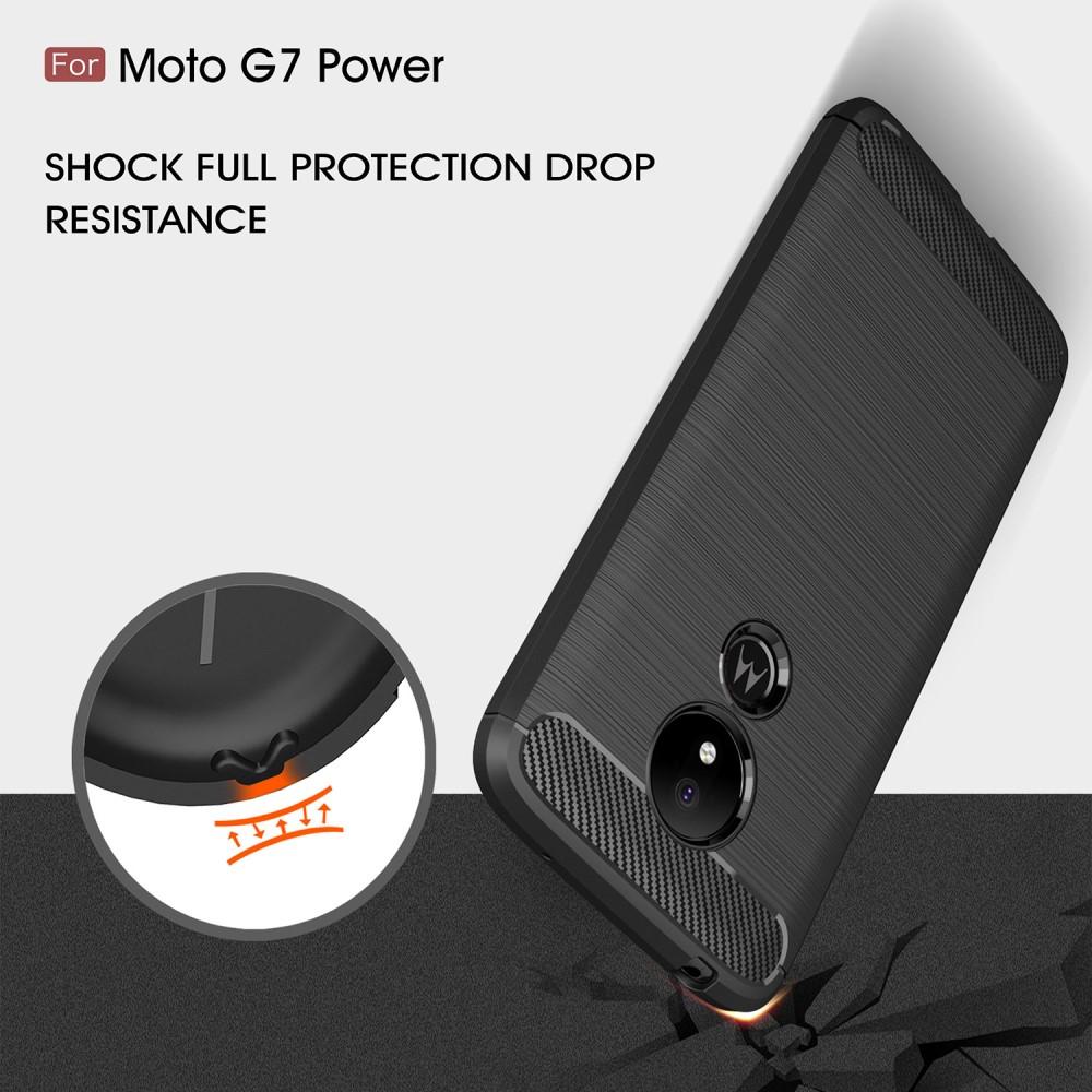 Brushed TPU Case Motorola Moto G7 Power Black