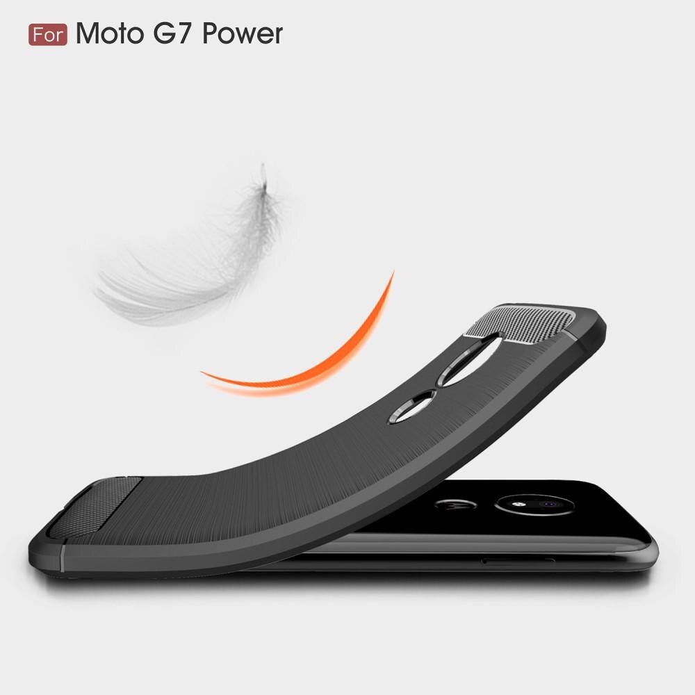 Brushed TPU Case Motorola Moto G7 Power Black