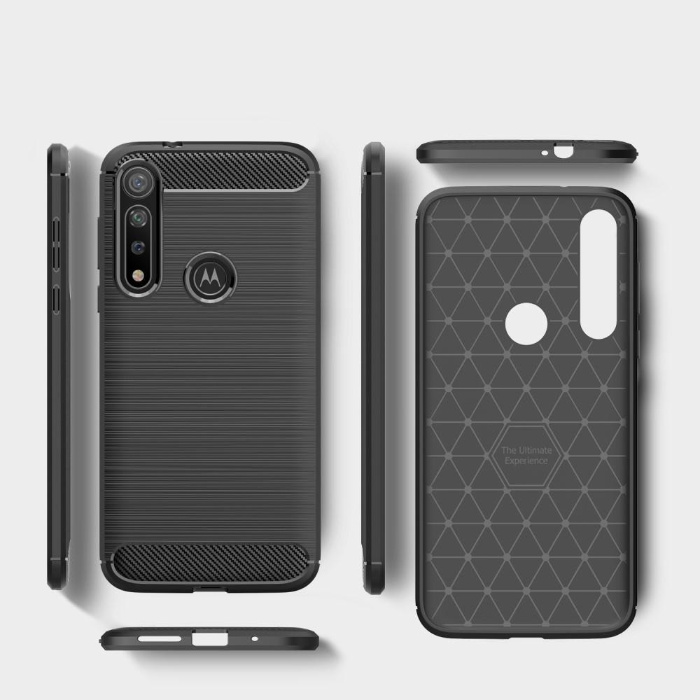 Brushed TPU Case Motorola Moto G8 Plus Black