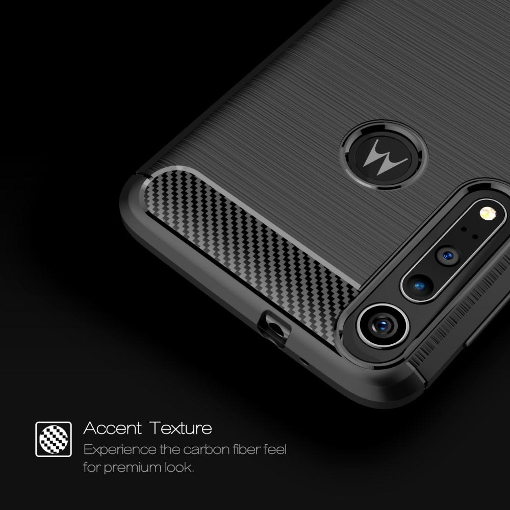 Brushed TPU Case Motorola One Macro Black