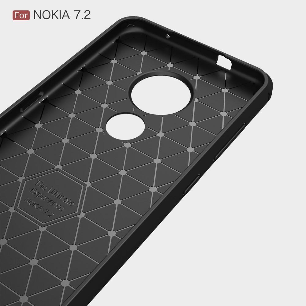 Brushed TPU Case Nokia 6.2/7.2 Black