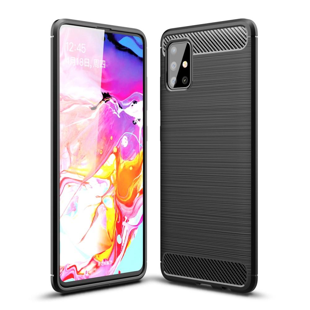 Brushed TPU Case Samsung Galaxy A51 Black