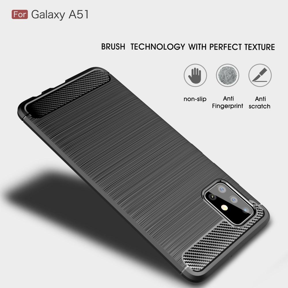 Brushed TPU Case Samsung Galaxy A51 Black