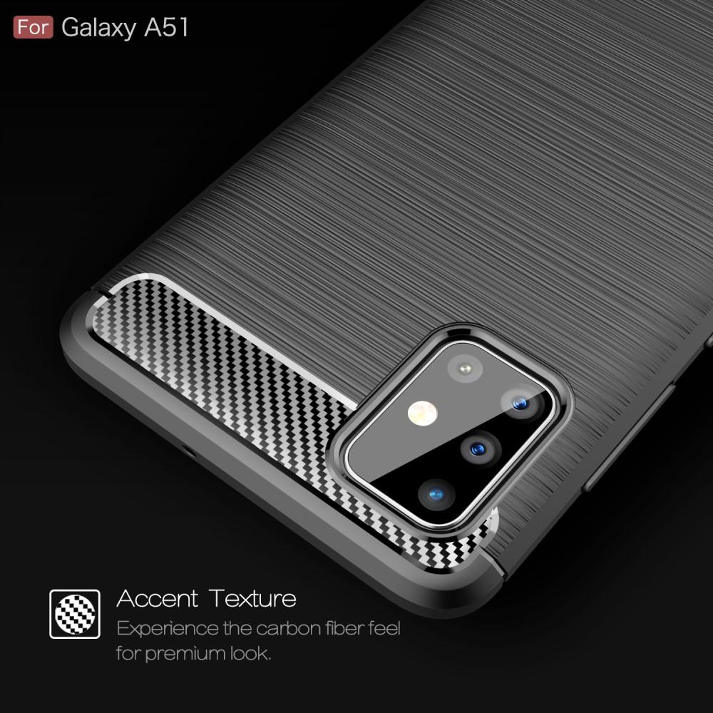 Brushed TPU Case Samsung Galaxy A51 Black