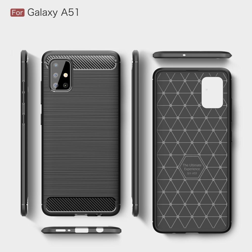 Brushed TPU Case Samsung Galaxy A51 Black