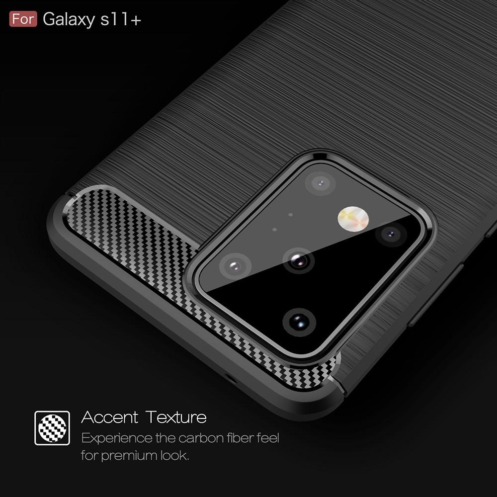 Brushed TPU Case Samsung Galaxy S20 Ultra Black