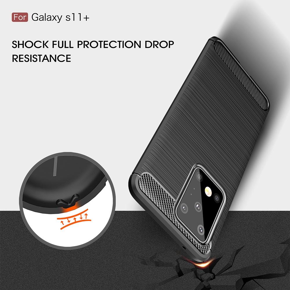Brushed TPU Case Samsung Galaxy S20 Ultra Black