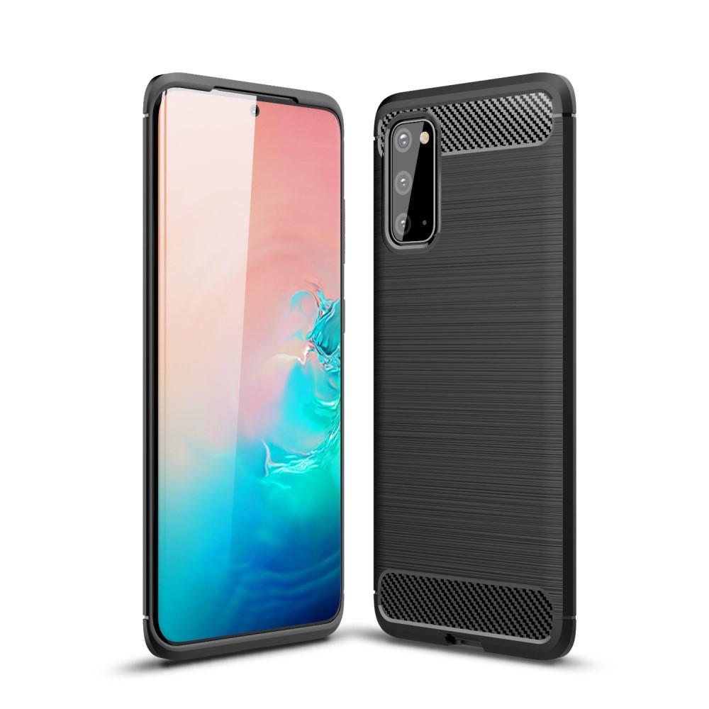 Brushed TPU Case Samsung Galaxy S20 Black