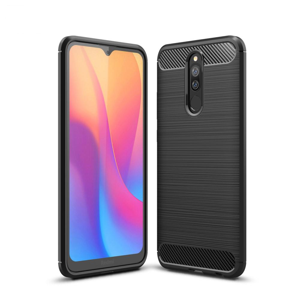 Brushed TPU Case Xiaomi Redmi 8/8A Black