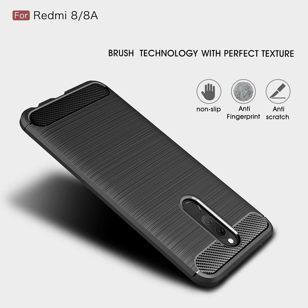 Brushed TPU Case Xiaomi Redmi 8/8A Black
