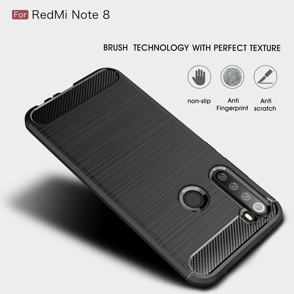 Brushed TPU Case Xiaomi Redmi Note 8 Black