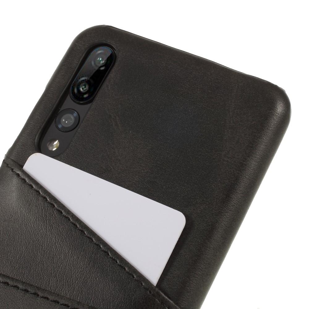 Card Slots Case Huawei P20 Pro svart